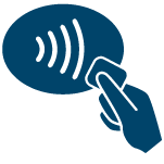 contactless payment icon